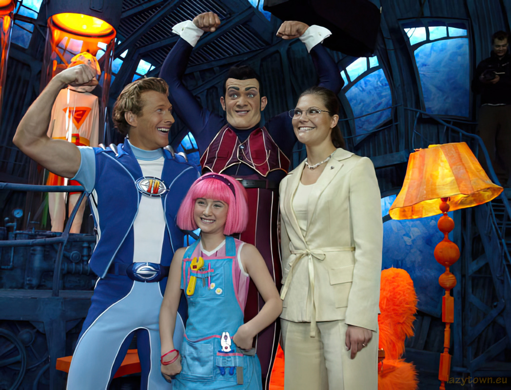 2004 0908 princess victoria sweden visit lazytown 04