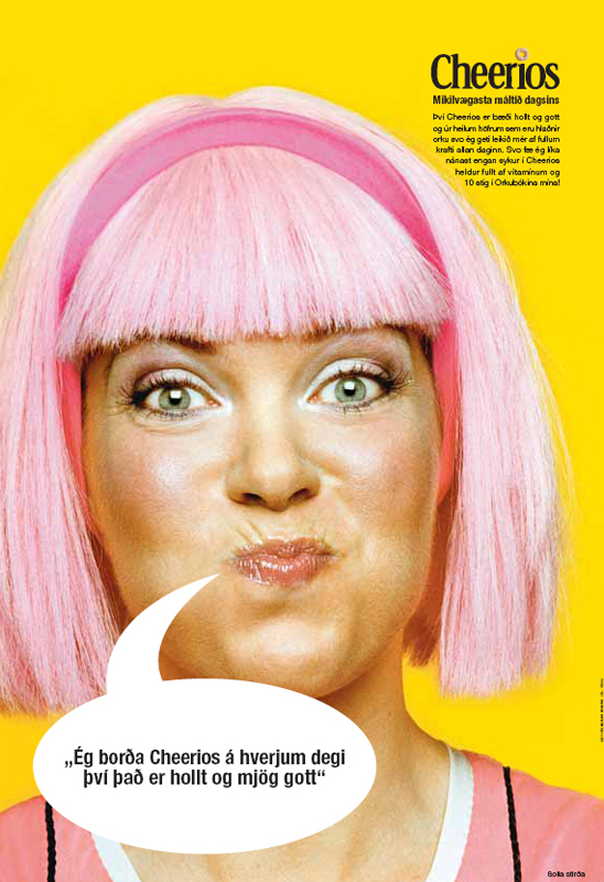 2004 cherios ad photoshoot solla cheerios 01