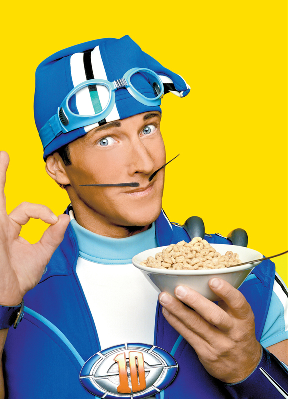 2004 cherios ad photoshoot sportacus cheerios 06