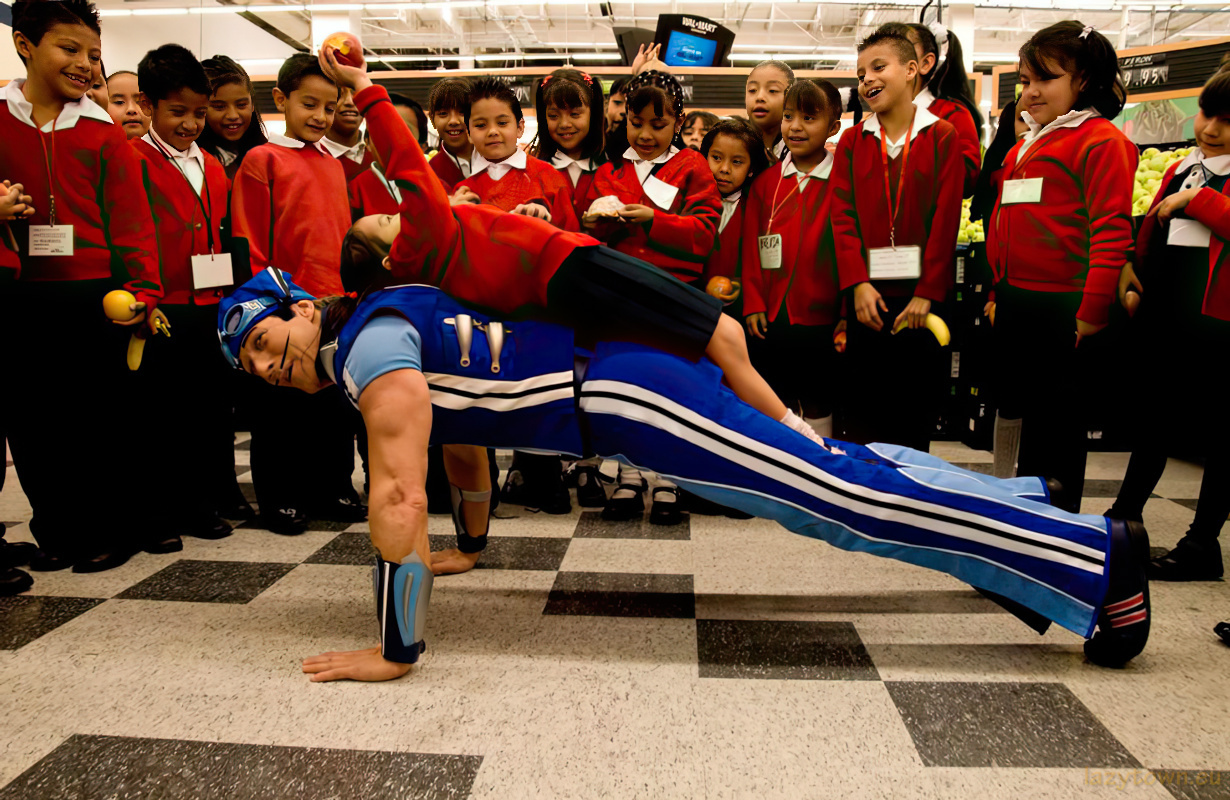 2010 sportacus (magnus) with disbled kids 22