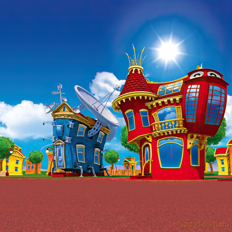 Cgi town front view 33