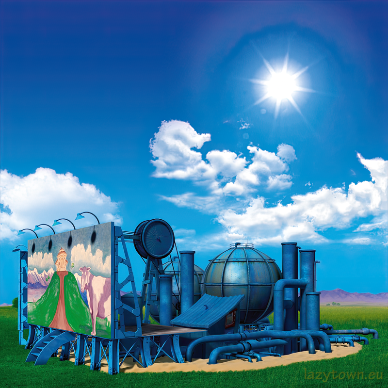 Cgi town front view 36