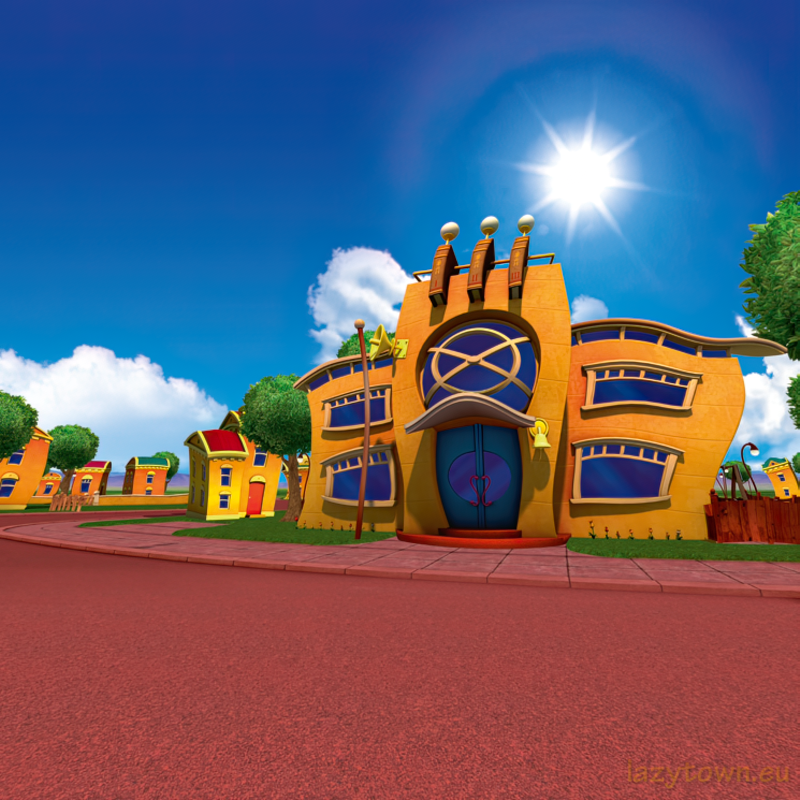 Cgi town front view 40