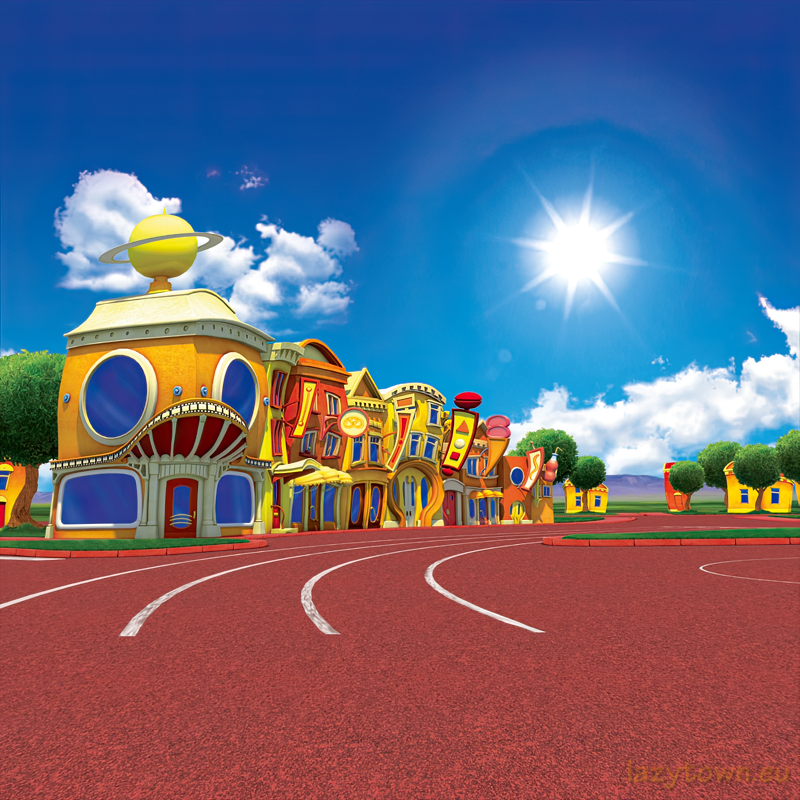 Cgi town front view 41