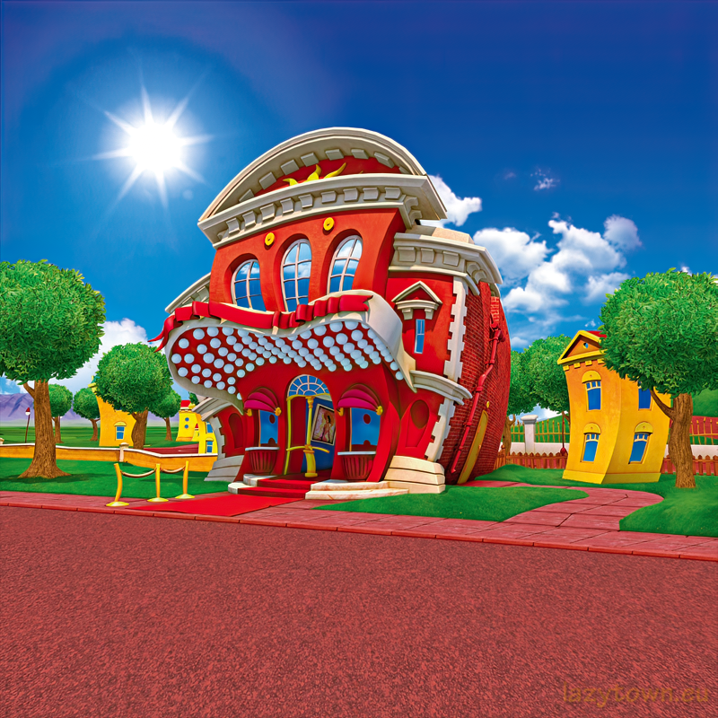 Cgi town front view 43
