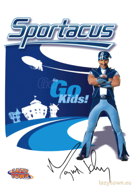 Sportacus autograph text 04