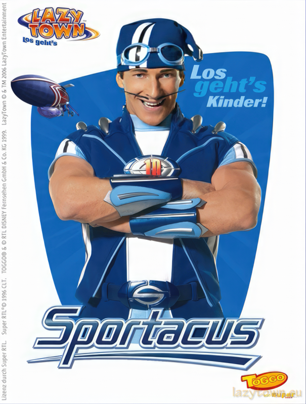 Sportacus autograph text 05
