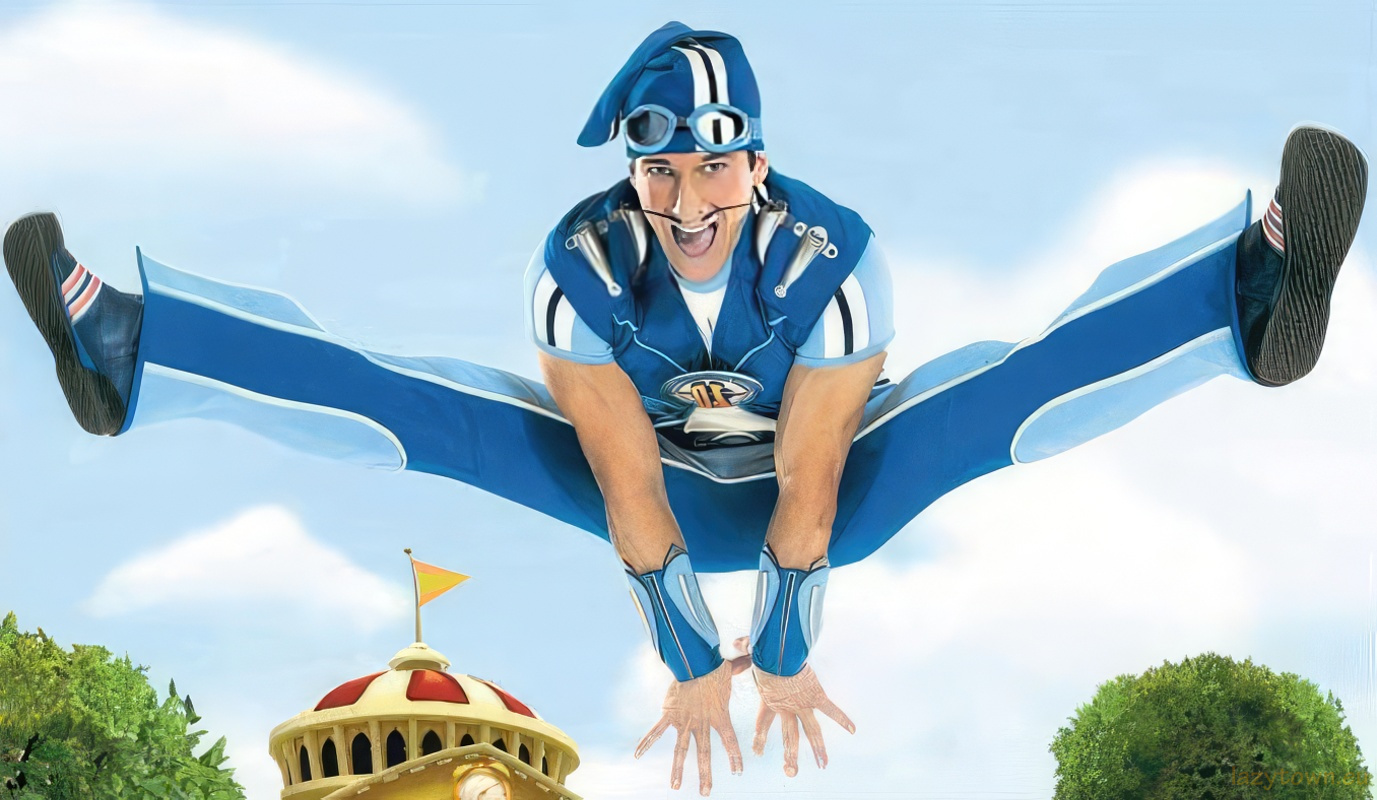 Sportacus background full 01 - <b>LazyTown</b>.