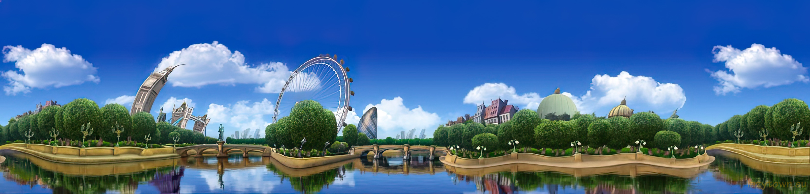 Cgi world city 03